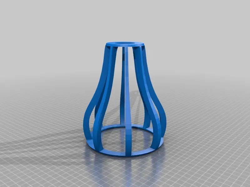 Lamp Shade with Visible Gyroid Infill - photo 3