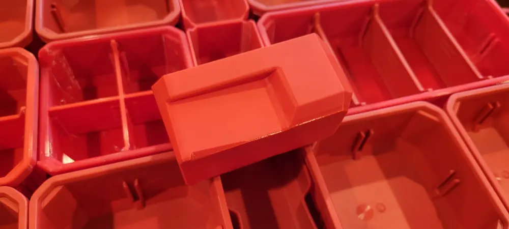 Milwaukee Packout Low Profile Organizer Compatible Center Bins - photo 3