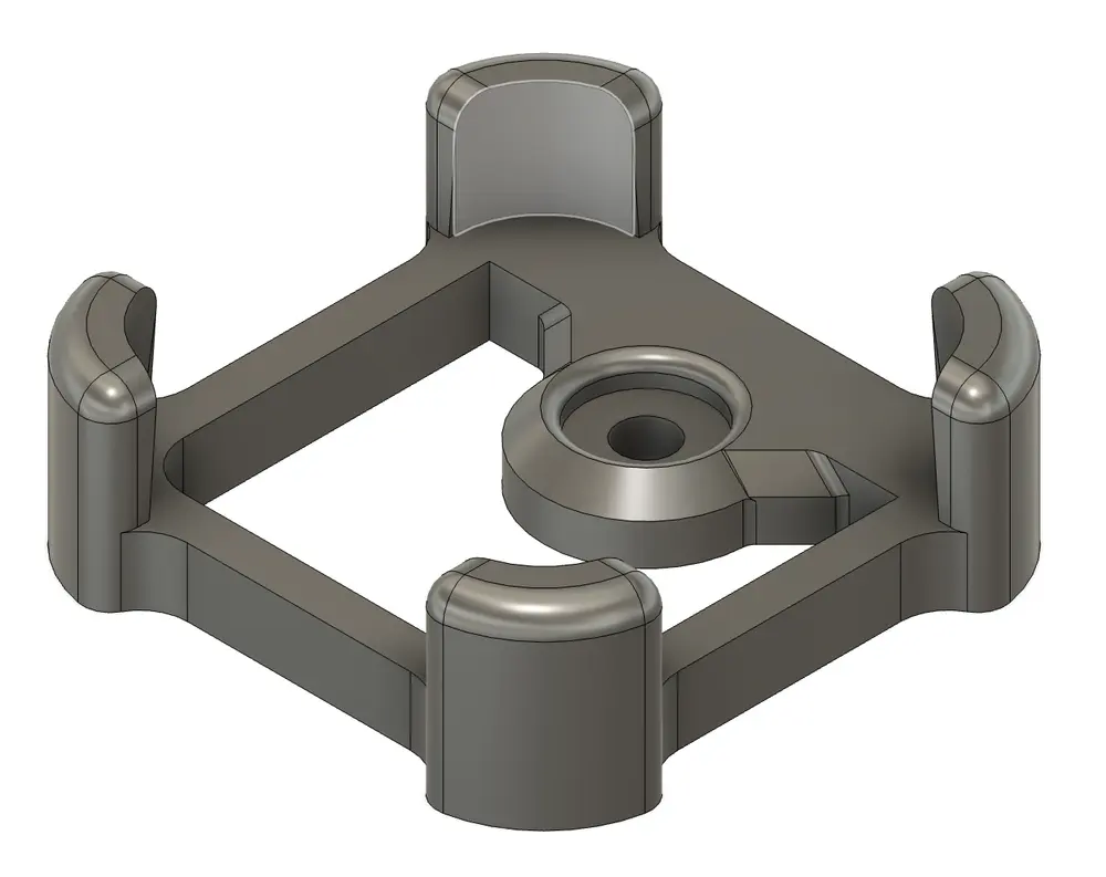 Xiaomi Aqara square Temperature and humidity Sensor Bracket for screw or zip-tie - photo 4