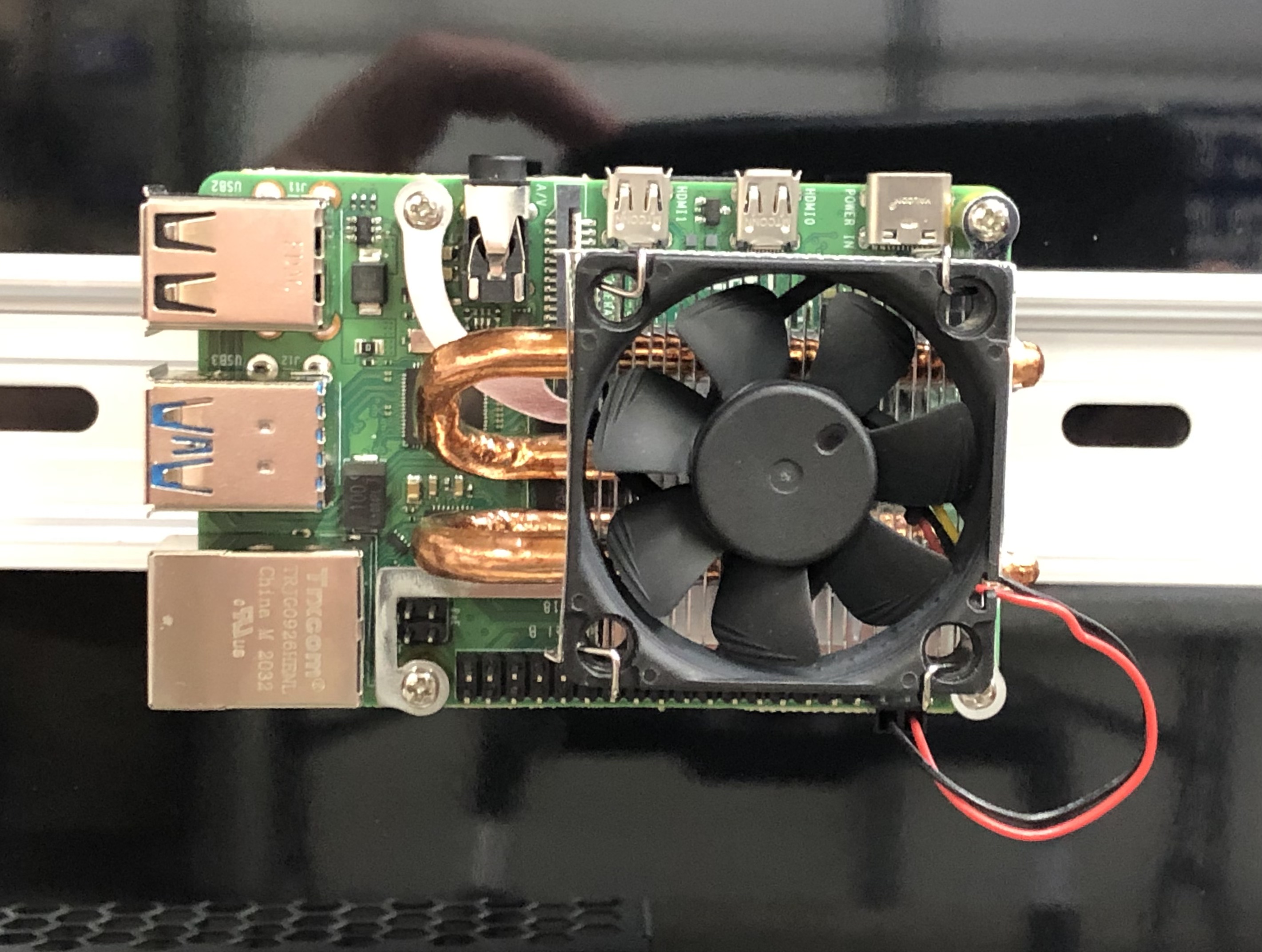 Raspberry Pi Horizontal Mount for DIN Rails - photo 2