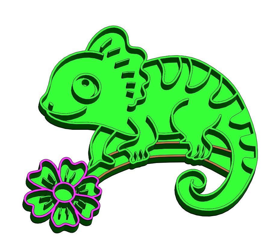 Chameleon - sense play tray