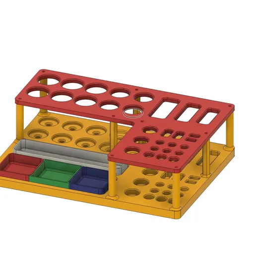RC Model Repair Tool Organizer（RC模型维修工具收纳架） - photo 3