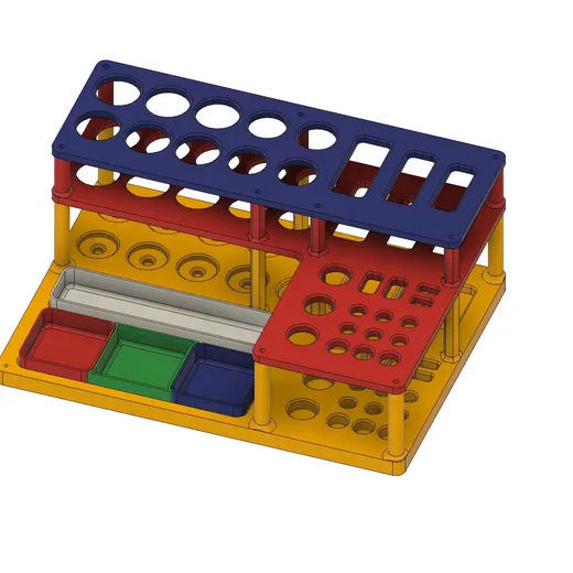 RC Model Repair Tool Organizer（RC模型维修工具收纳架） - photo 2