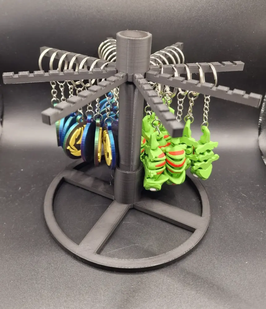 Rotating Keychain Display