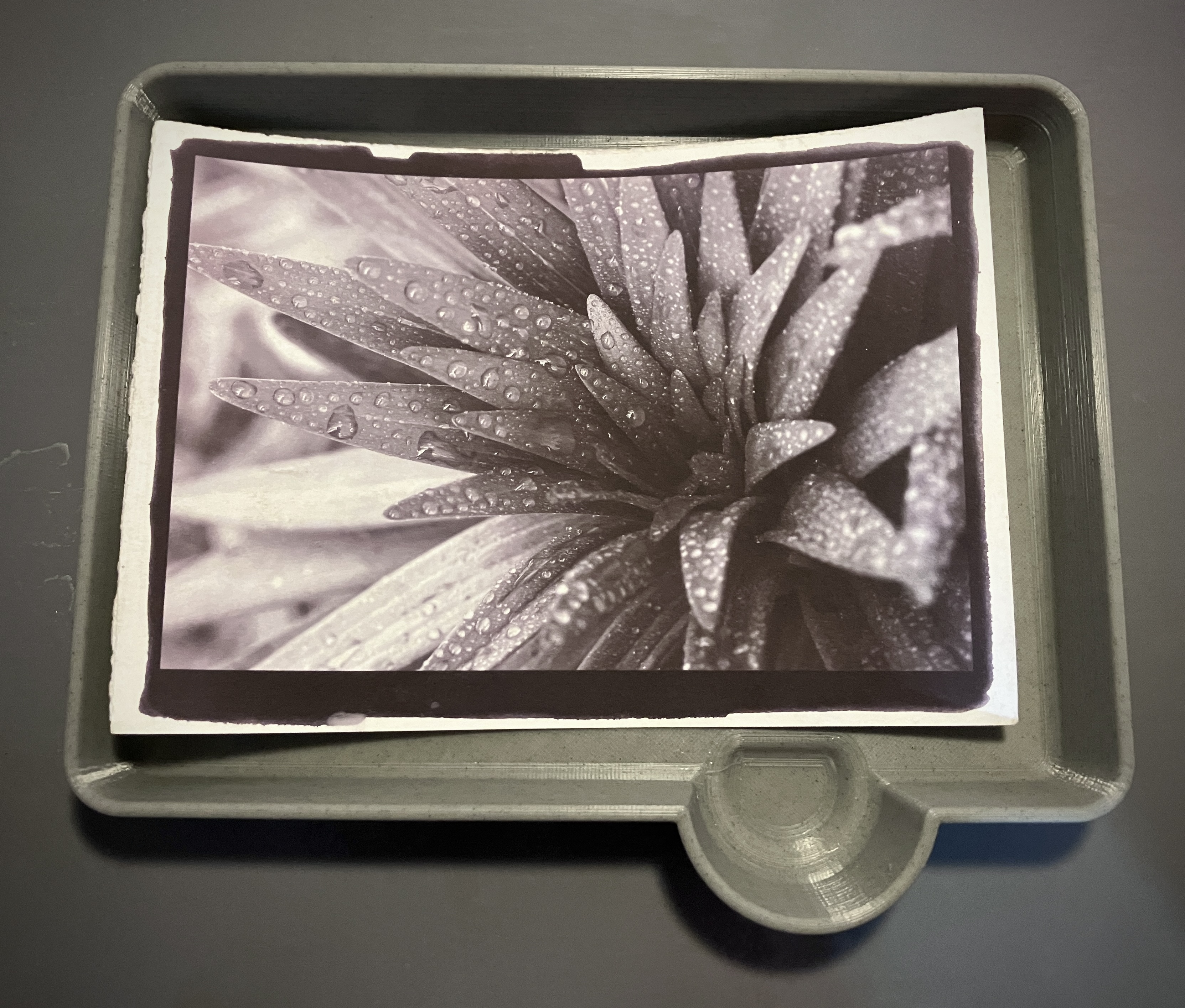 Deluxe Flat Bottom Darkroom Tray for 5x7 - photo 2