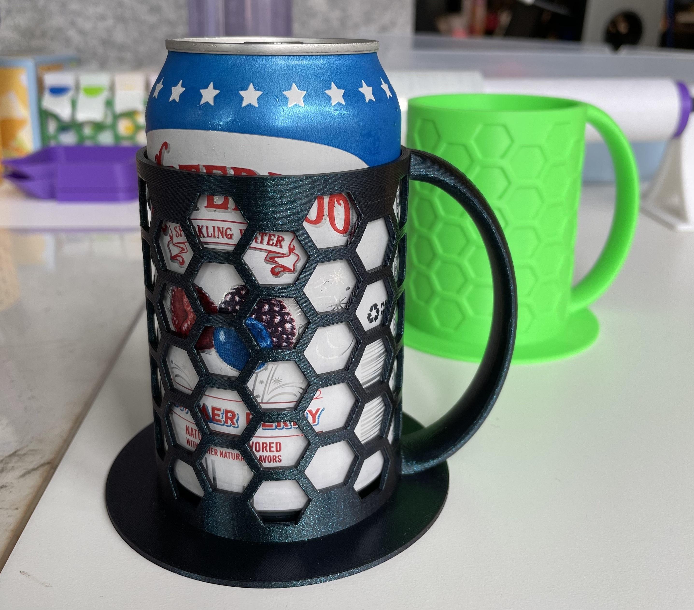 4-in-1 Can Koozie/Stabilizer/Coaster/Handle - photo 3