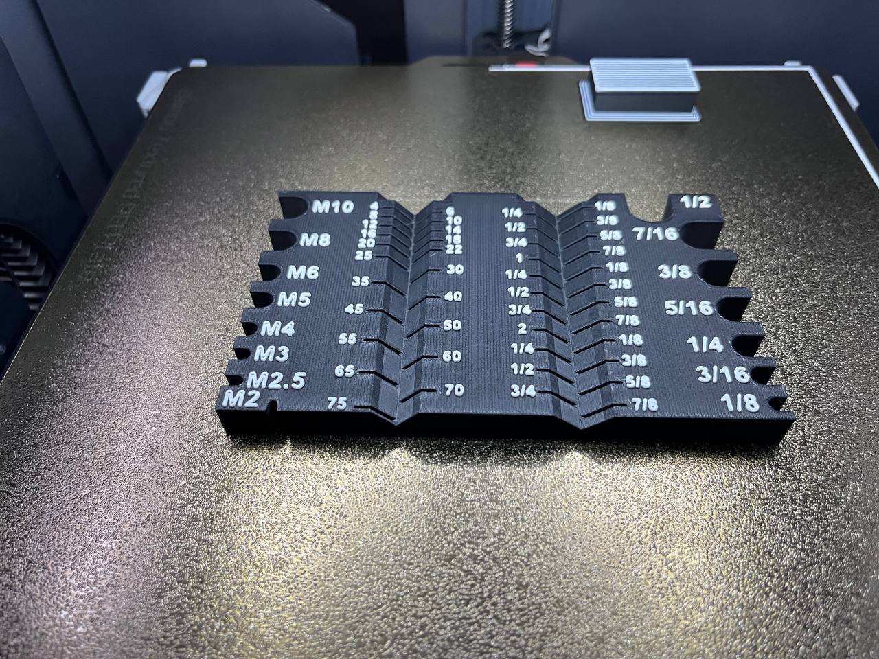 Screw measuring tool (metric & standard) - photo 3