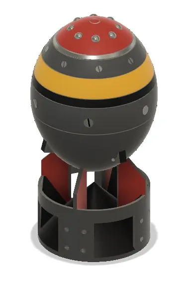 Fallout Mini Nuke Dice Tower - photo 3