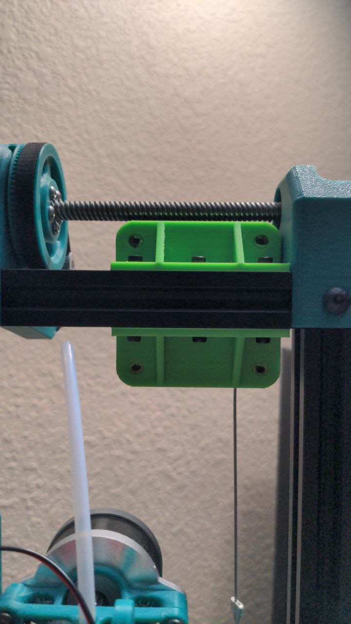 Ender 3 gantry counterweight for z belt mod using aliexpress door closer - photo 3