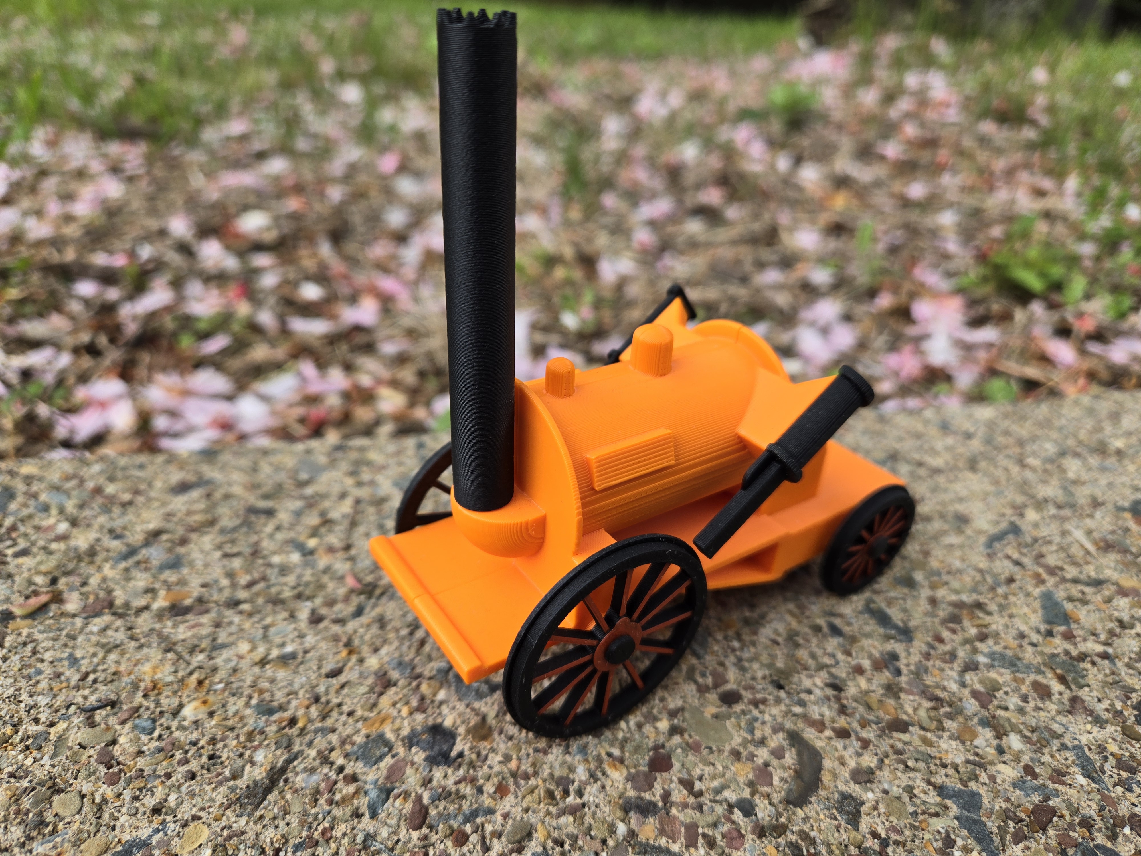 Stephenson's Rocket - Snap-together Toy