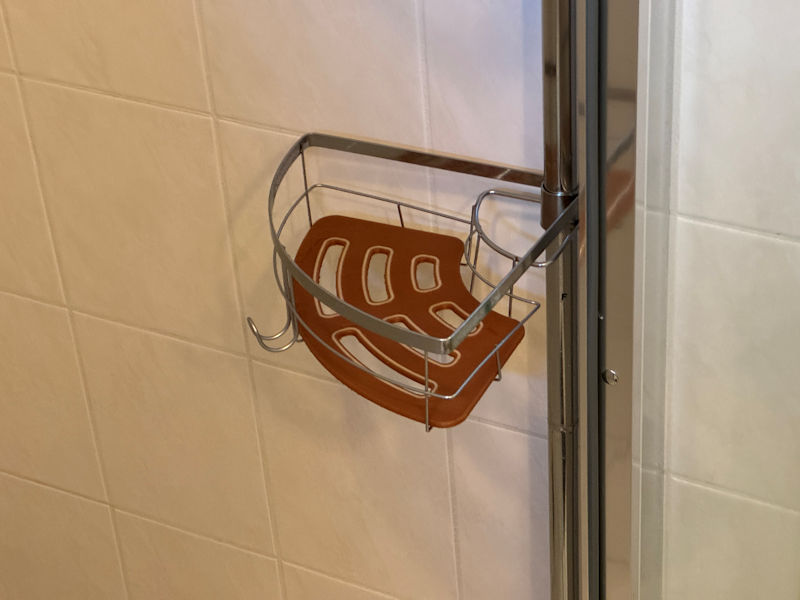 Lidl Telescopic shower rack shelf