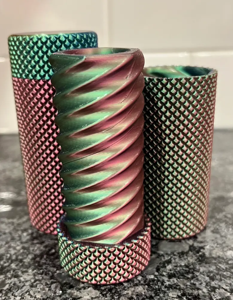 Knurled Twist Container - Fidget Toy - photo 3