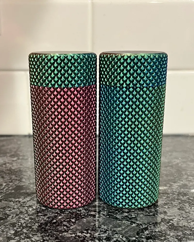 Knurled Twist Container - Fidget Toy