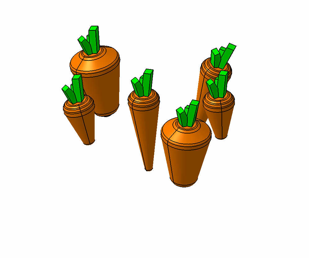 montessori toy carrots - photo 2