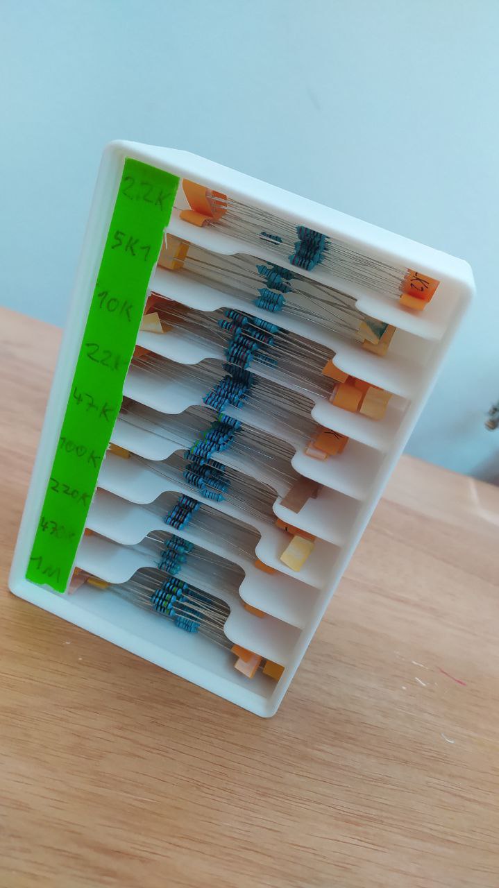 Deep Gidfinity Resistor storage