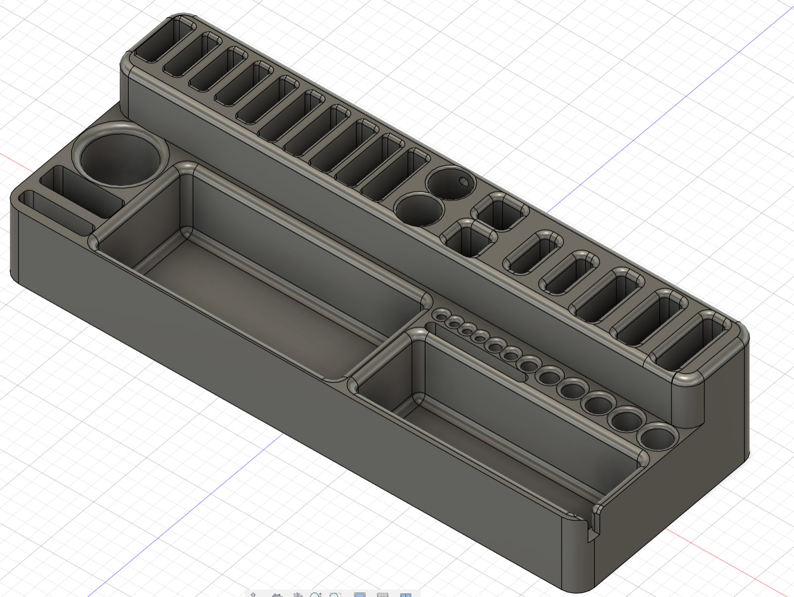 micro wrench 3d print tool station holder thing - photo 2