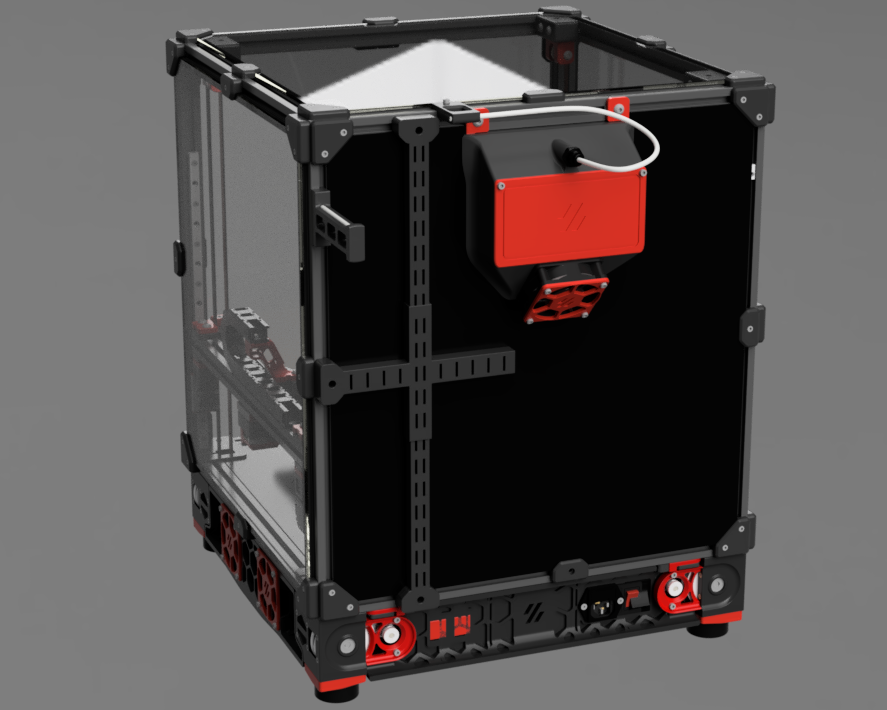 VORON 2.4 BACK PANEL CABLE DUCT