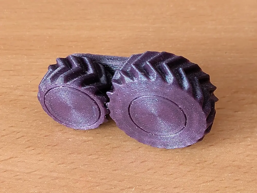 gear fidget, print-in-place