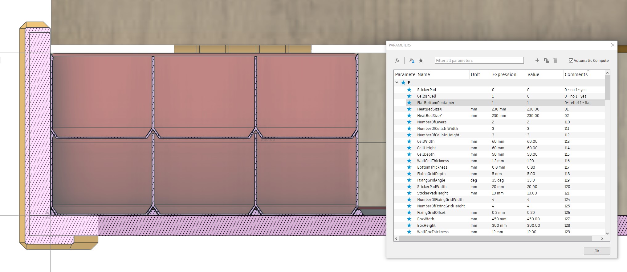Super custom parametric storage system Fusion360 - photo 3