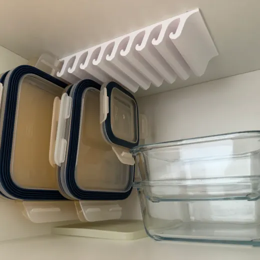 Universal Plastic Lid Hanger/Holder (IKEA 365+, Lidl, No Brand, etc.) without Screw Holes