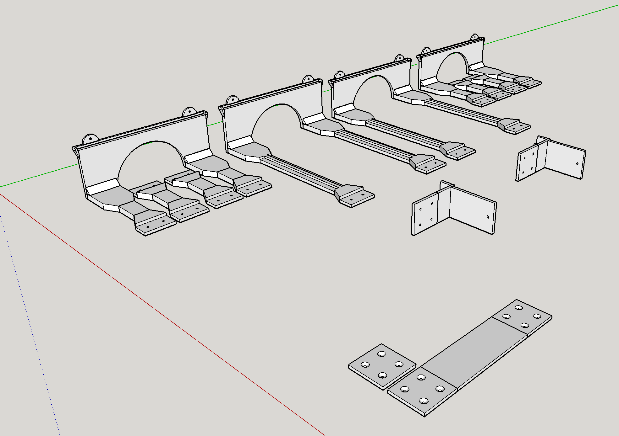 Modular Computer Keyboard Shelf / Rack - photo 3