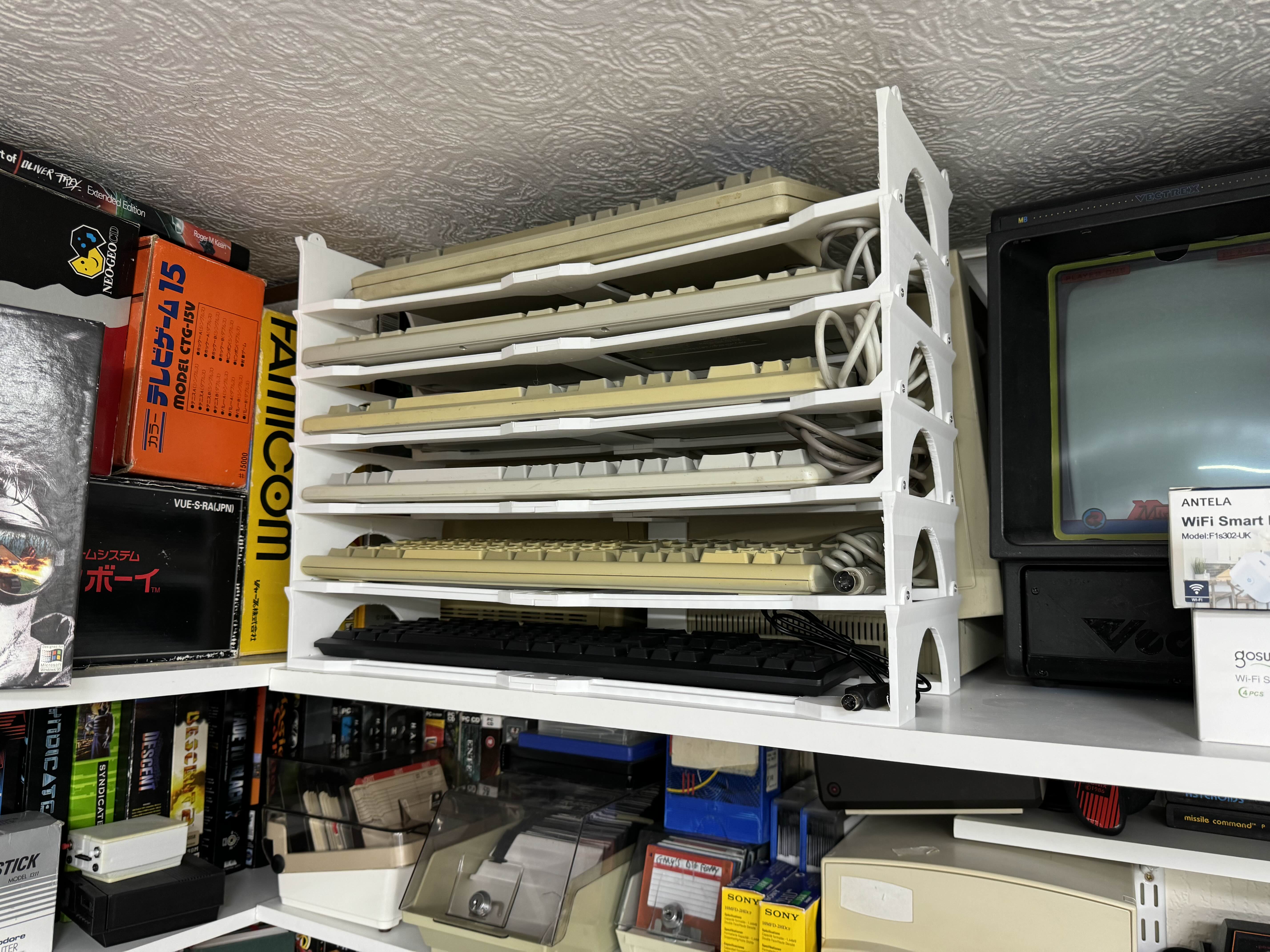 Modular Computer Keyboard Shelf / Rack