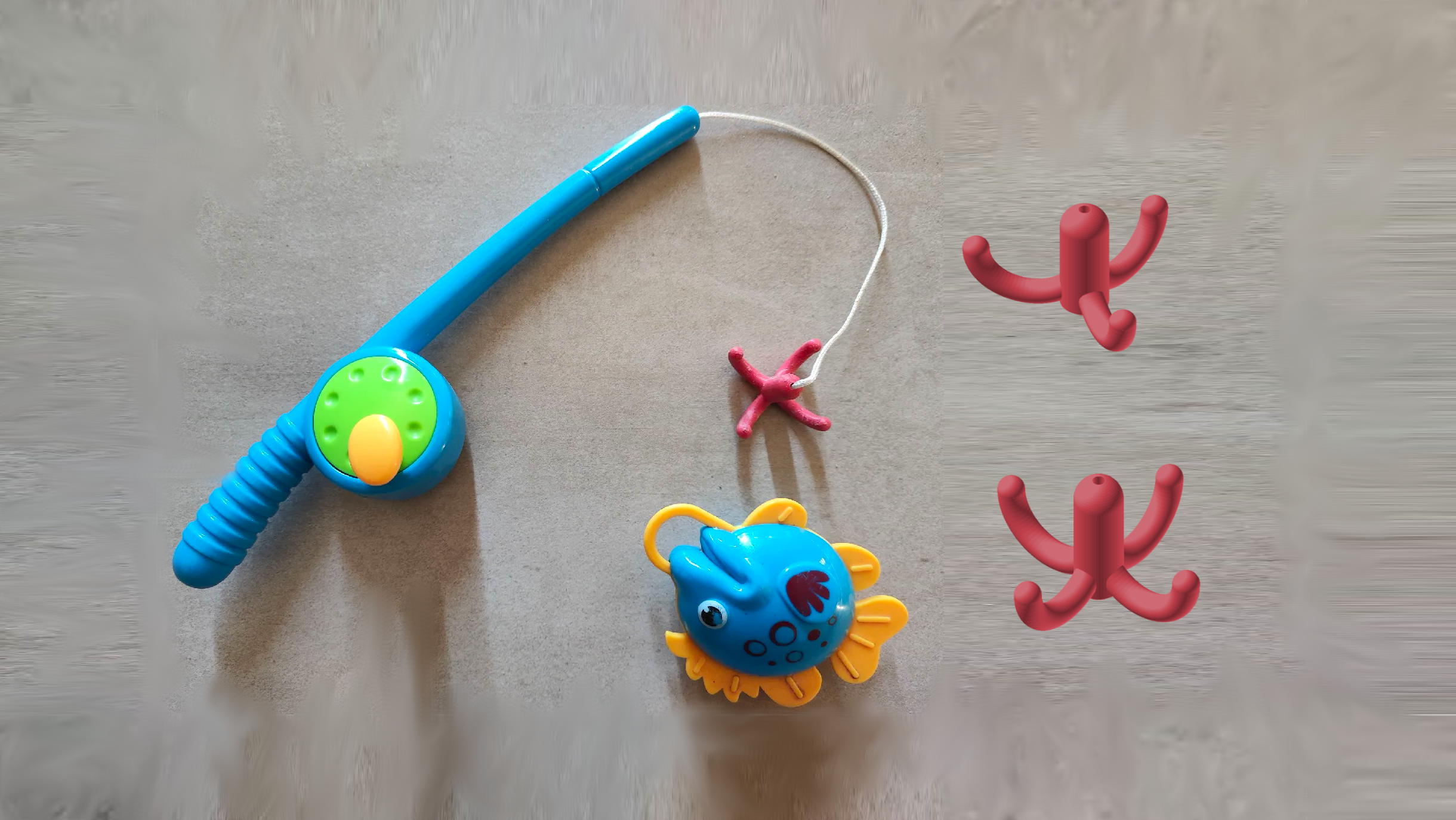 Fisher-Price toy fish hook