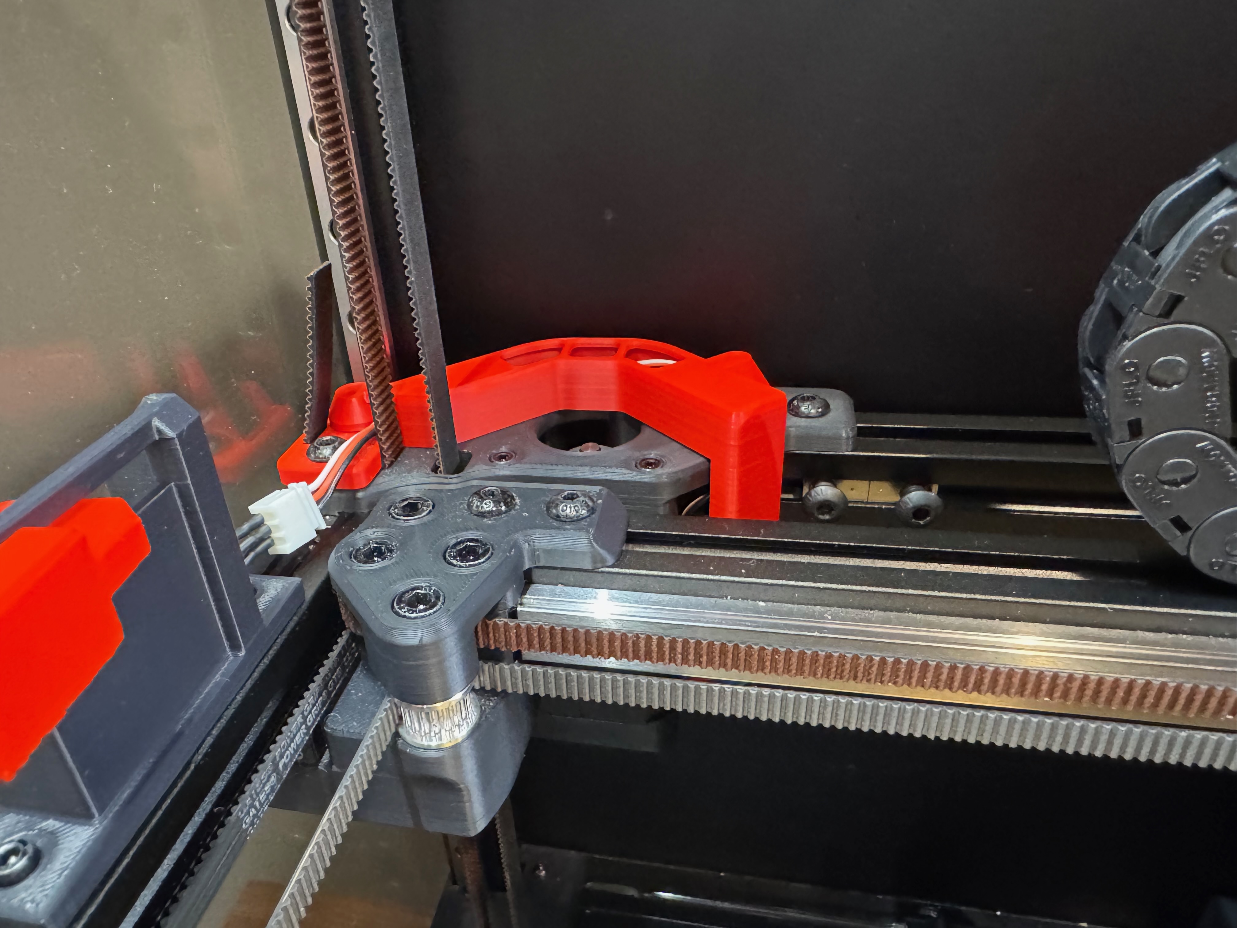 Magnetic B-Drive Motor Cable Cover for Voron 2.4