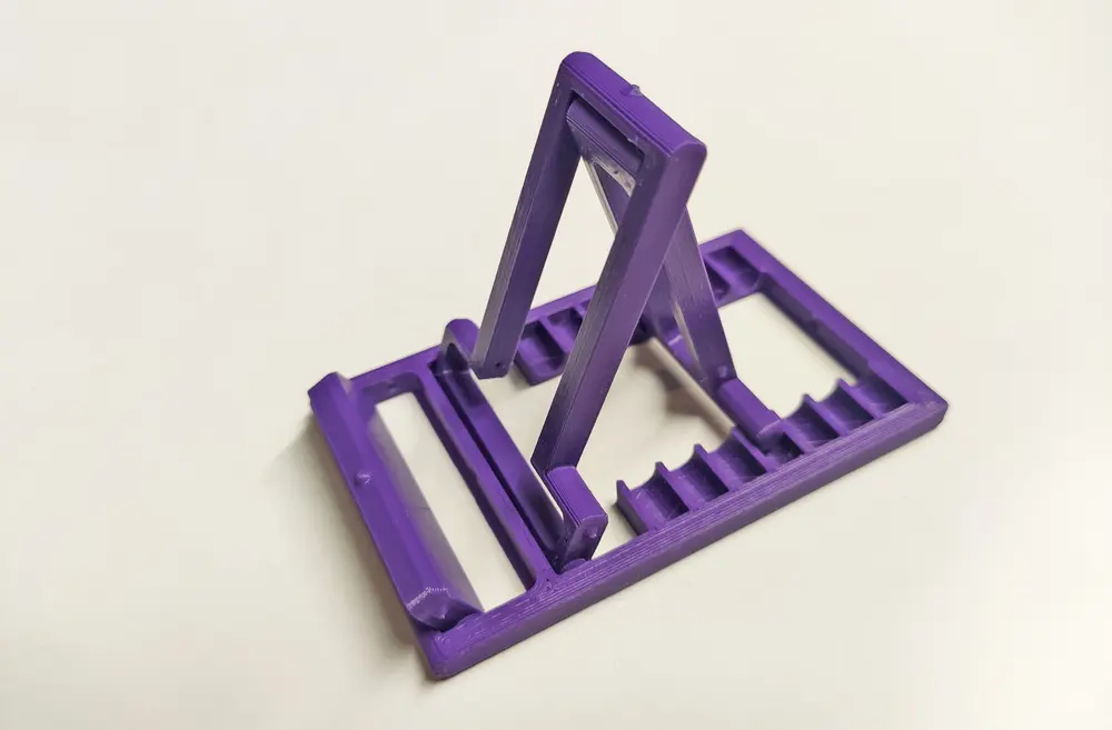 Print in Place : Mobile Stand (Credit Card Size) - photo 2