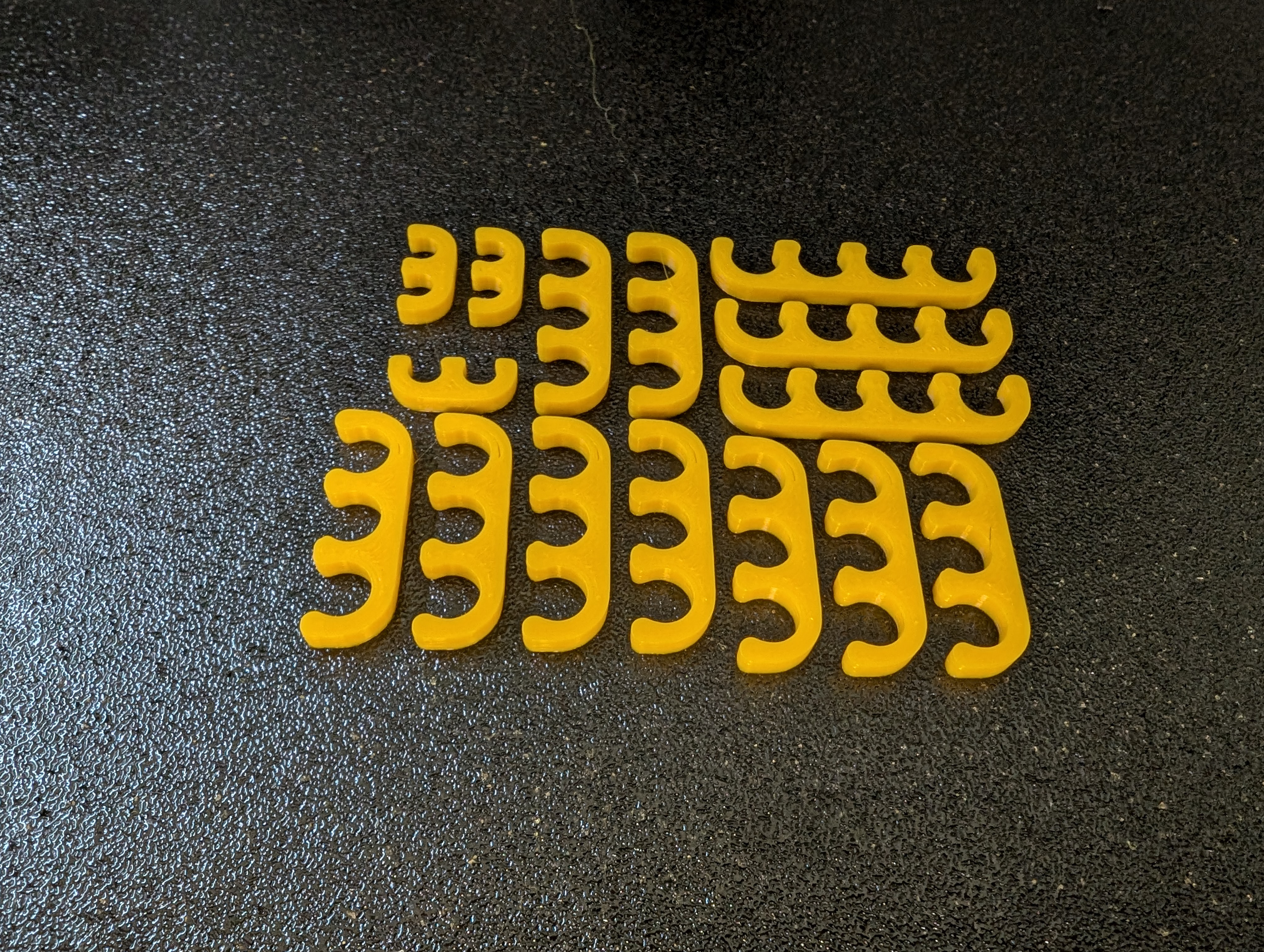 Parametric cable comb generator