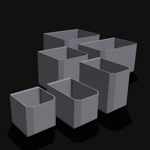 Multiboard bin system v2