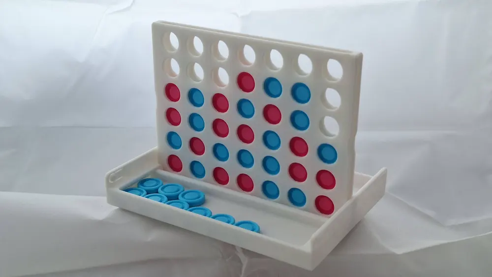 4-in-row traveller game