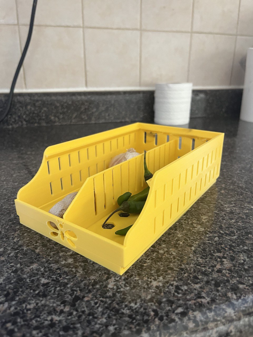 Stackable tray - storage bin - photo 2