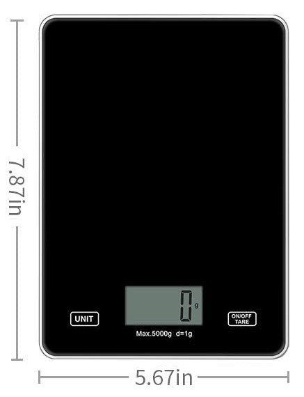 Glass Top Kitchen Scale Cover - photo 3