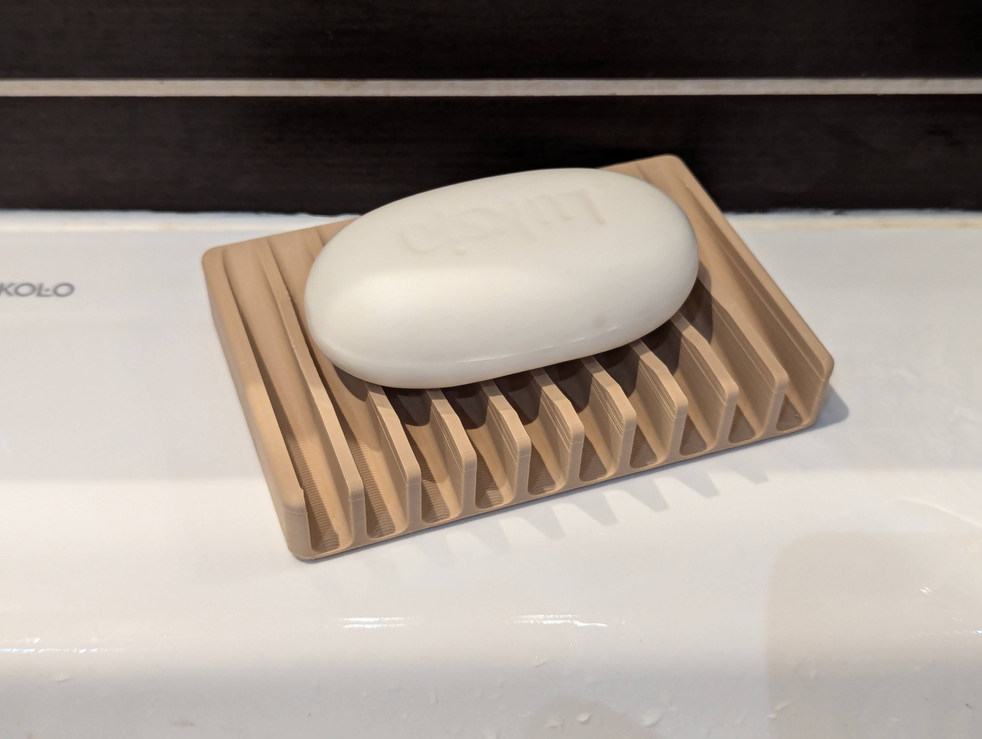 Soap dish (always dry soap)