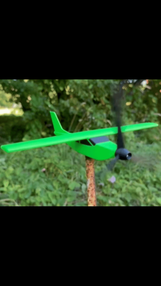 Garden Airplane wind catcher/windmill - photo 2