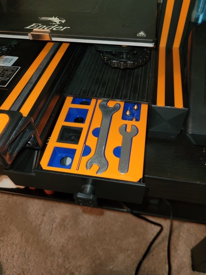 Ender 3 v2 Drawer Tray