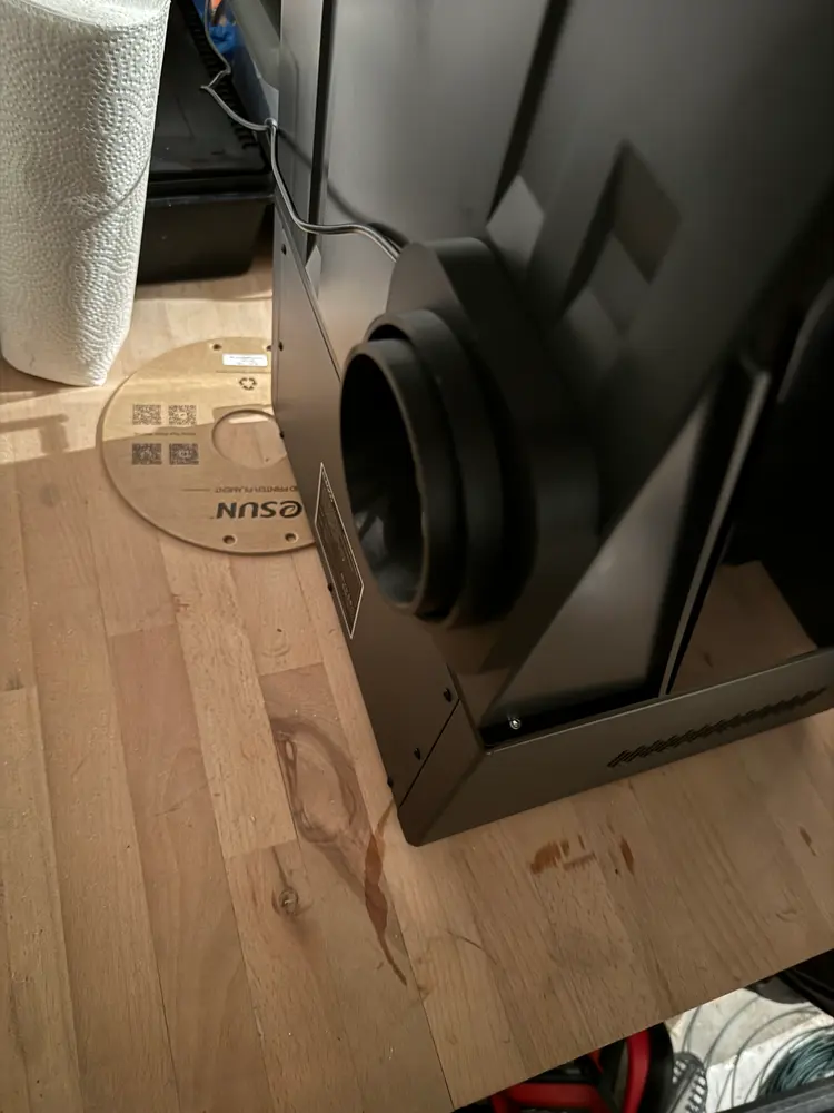 Elegoo Saturn 4 (ultra) exhaust adapter - photo 2