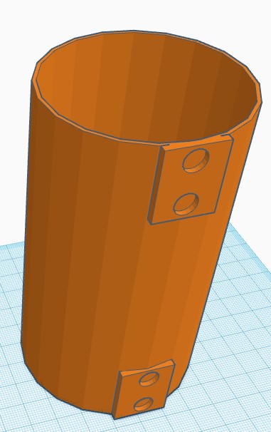 magnetic zip tie storage