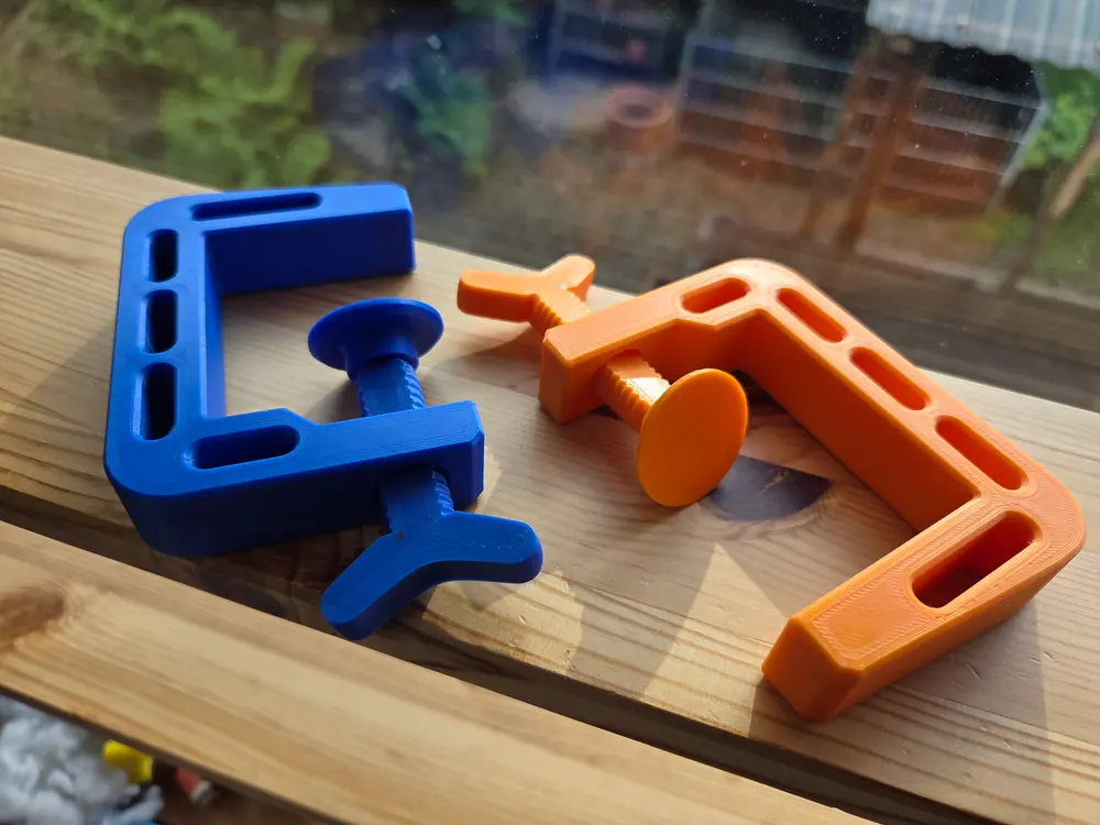 C-Clamp Set – Multiple Sizes for Workshop and Play