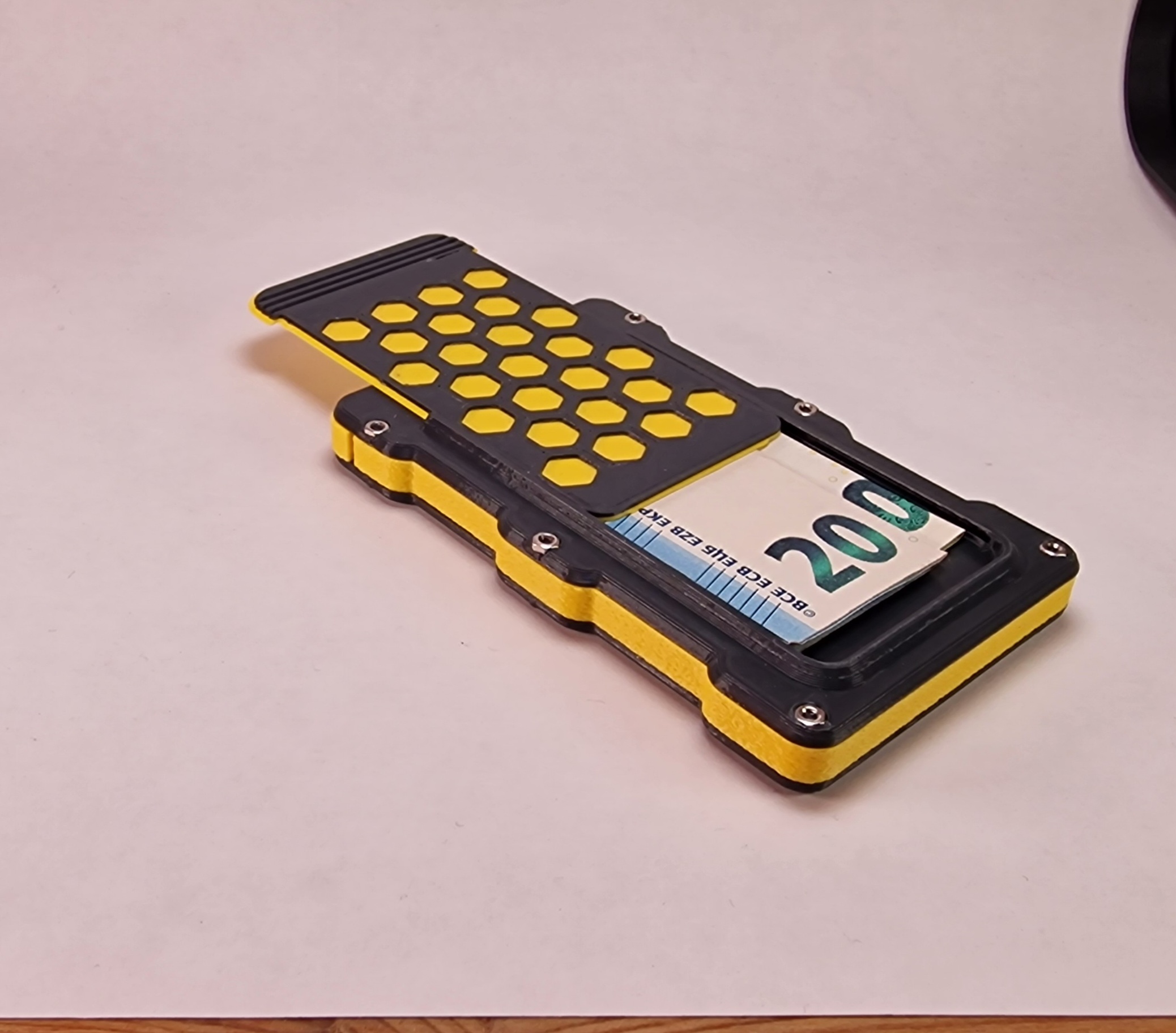 Slim 6-Card Pop-Up Wallet with cash storage - photo 3