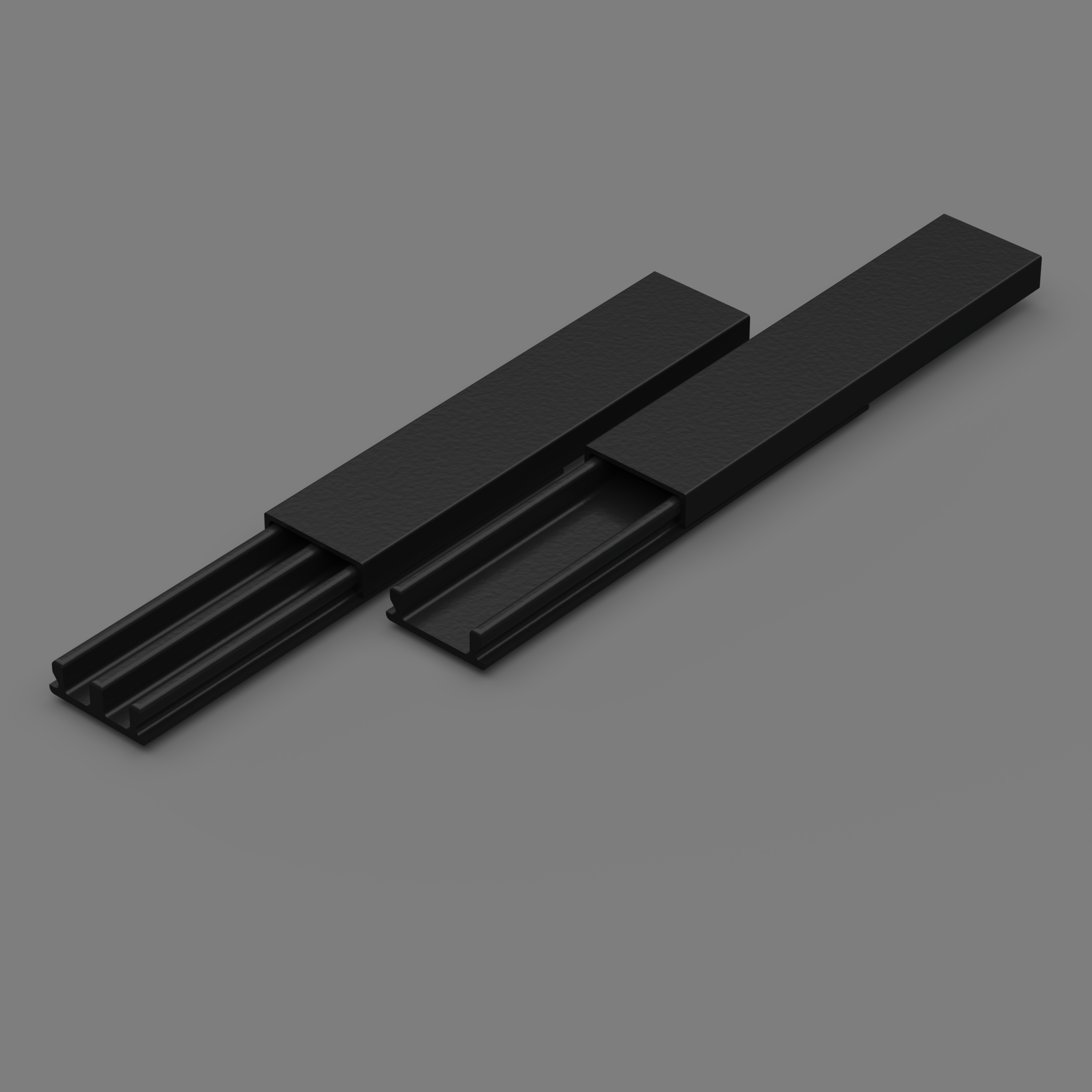 Modular, Low Profile Cable Raceway with 3 Different Sizes - photo 3
