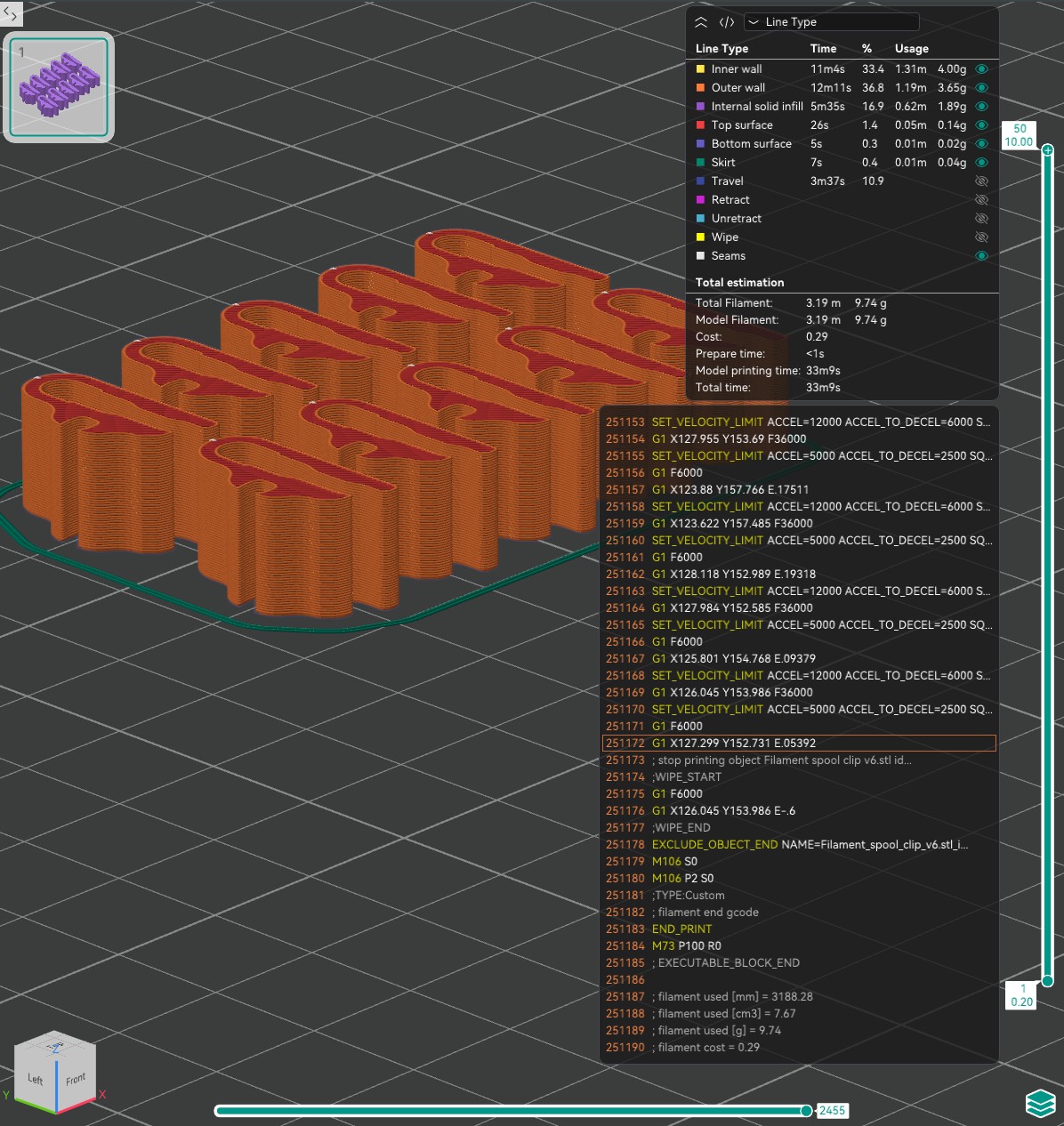 Minimalist filament clip - photo 3