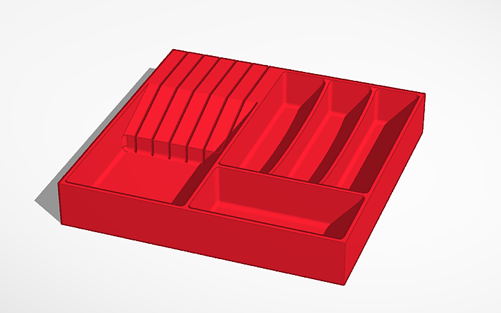 Kitchen drawer cutlery tray - photo 2
