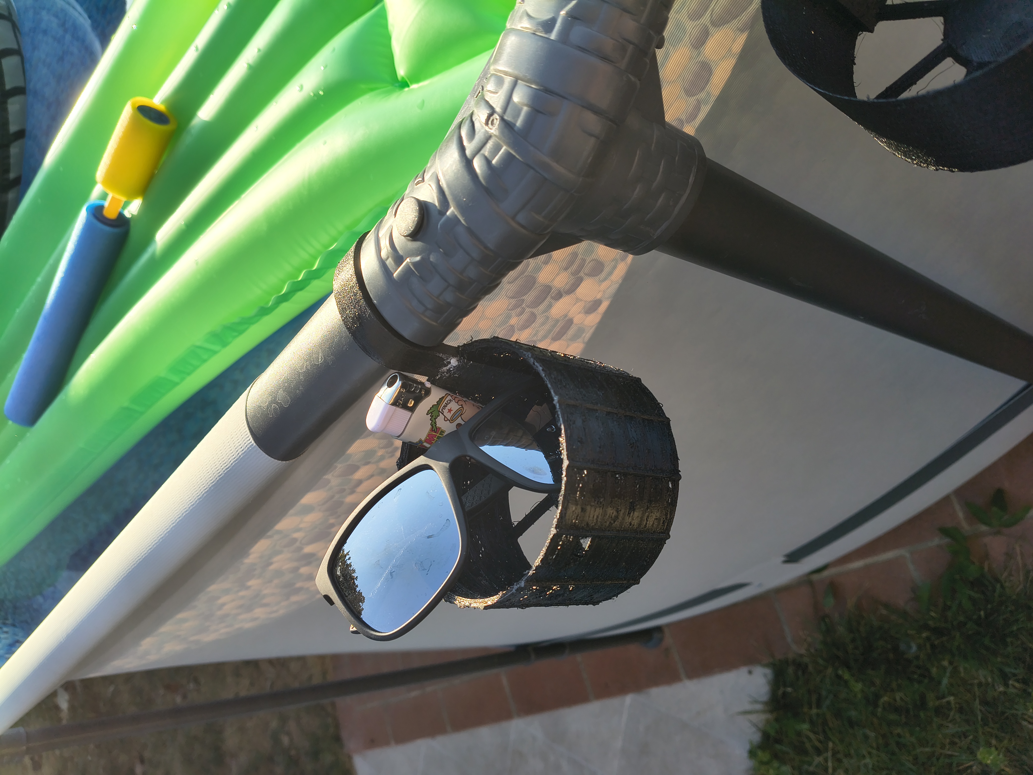 Clip-on Poolside Drink Holder & Organizer (Bestway Oval Rail) - photo 4