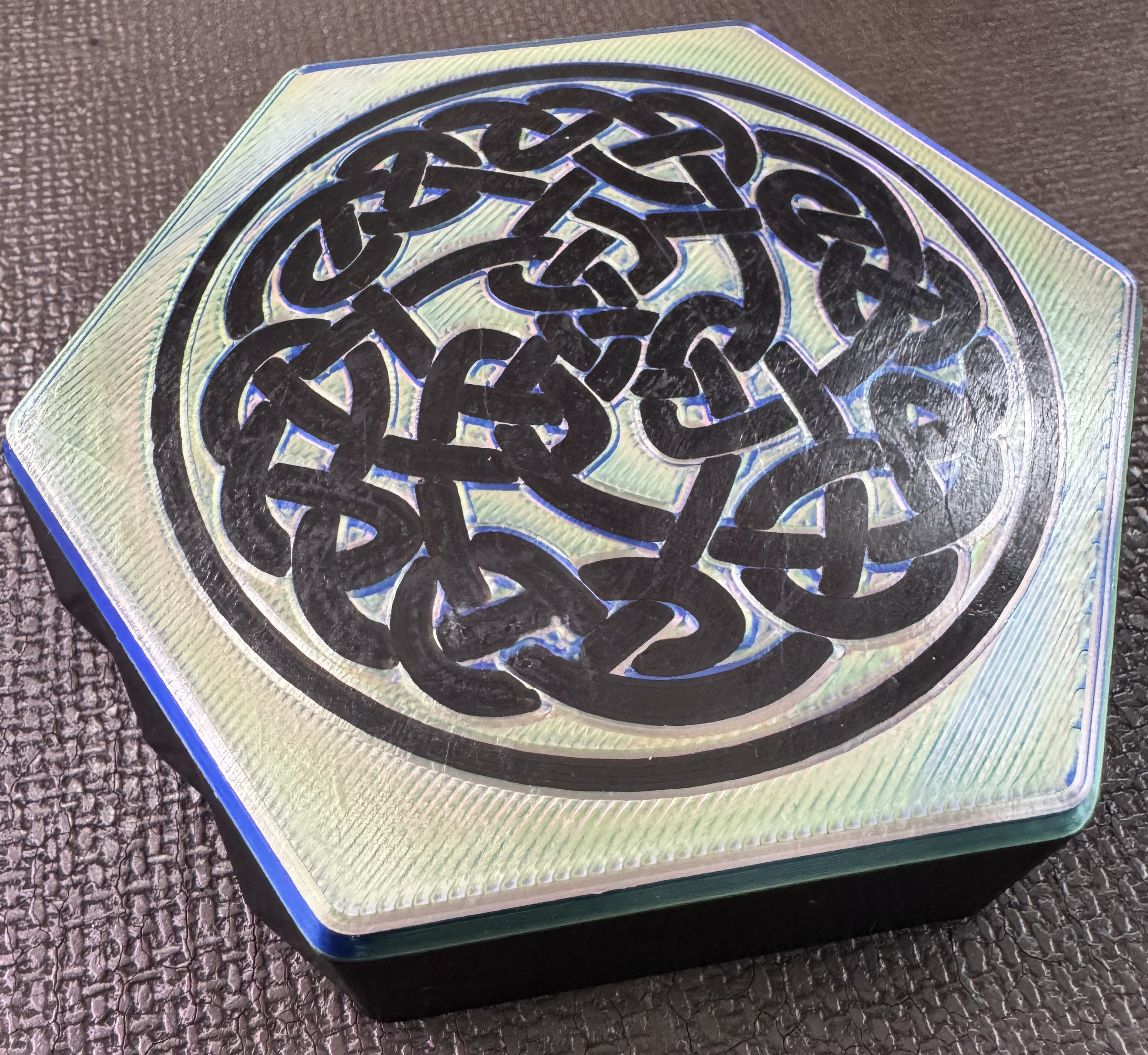 Blank Top Twist-lock Dice Box & Rolling Tray - photo 4