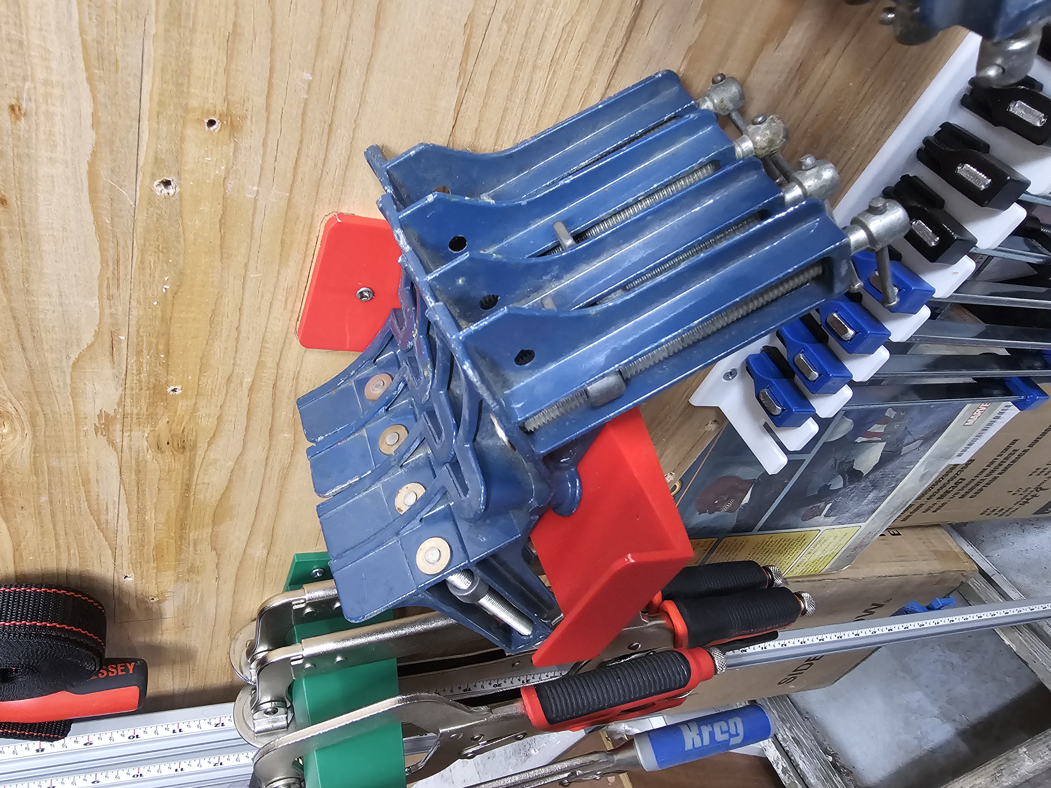 Corner Clamp Storage Bracket