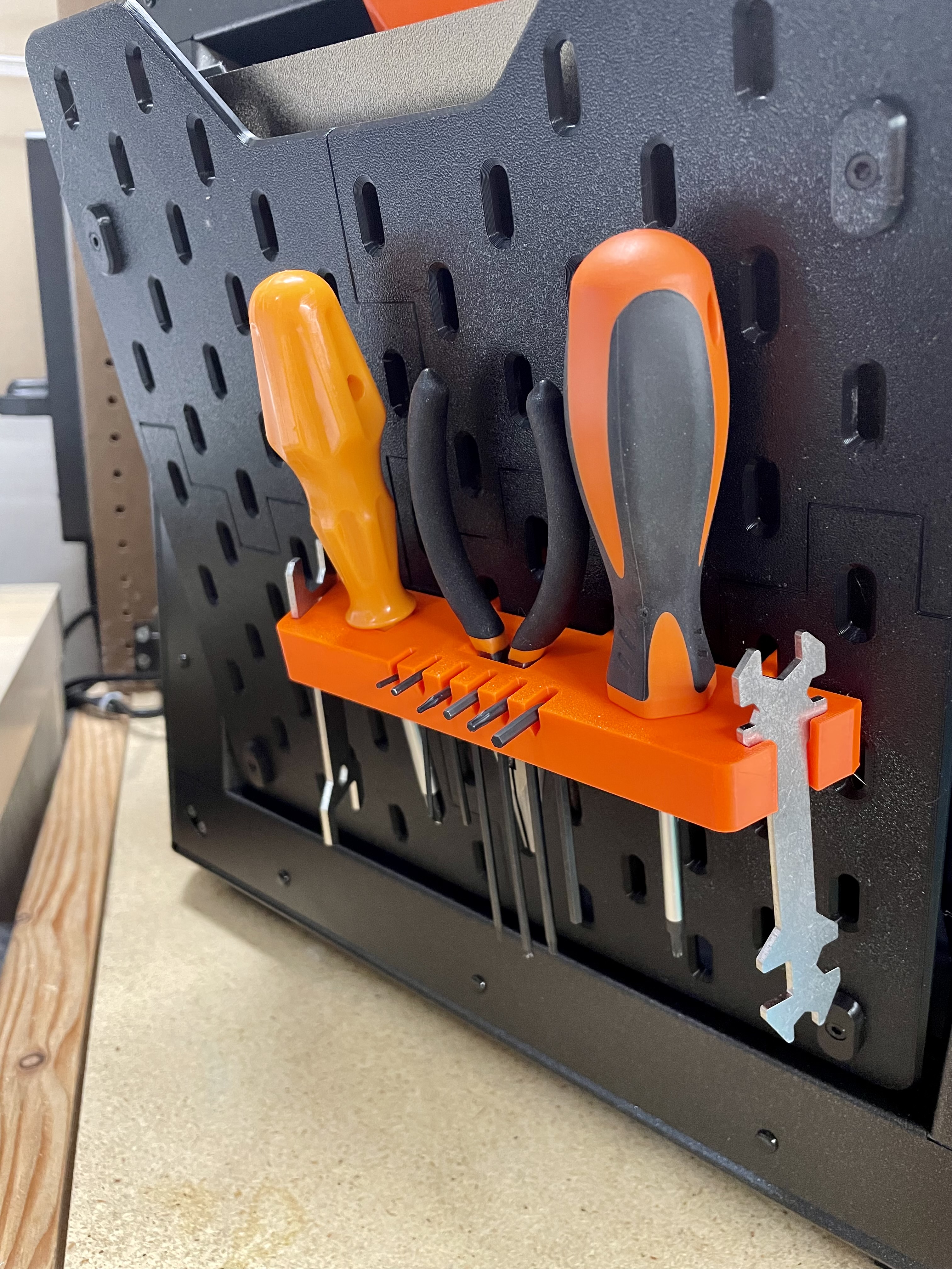 SKADIS tool holder for Prusa Core One kit tools