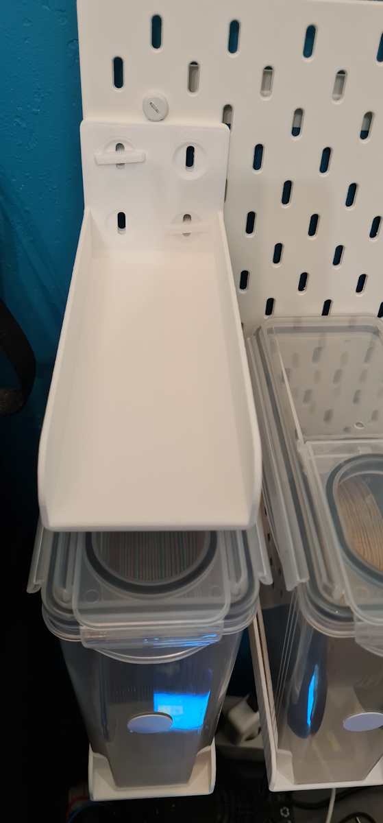 IKEA Skadis Cereal Container Shelf - photo 2