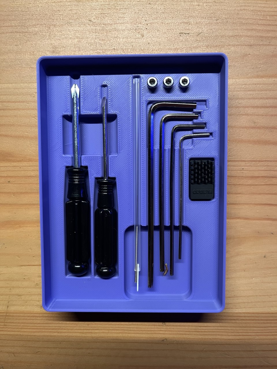 Accessory tray for centauri carbon gridfinity